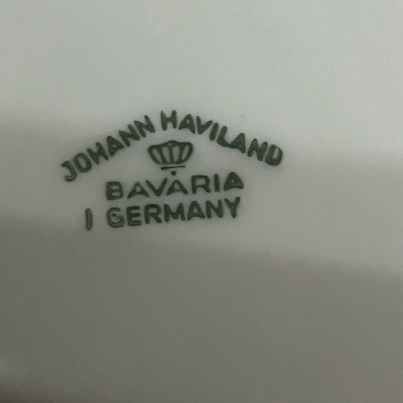 Johann Haviland Blue Garland Cream and Sugar Set - Picture 10 of 10